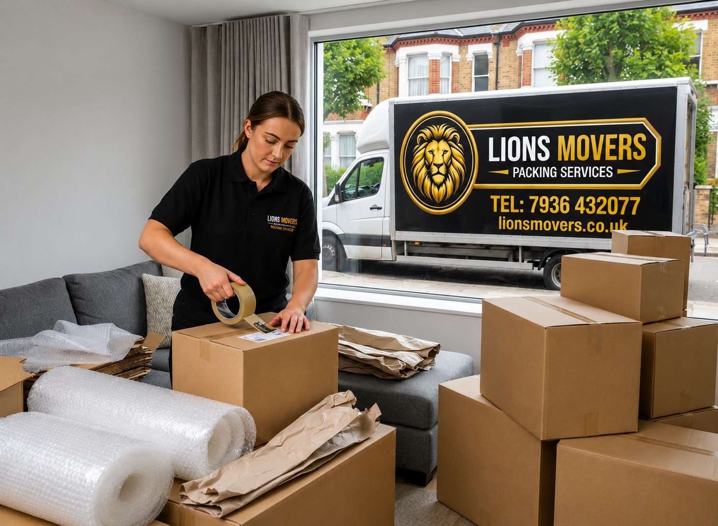 Reliable Packing Services for Office Relocation
