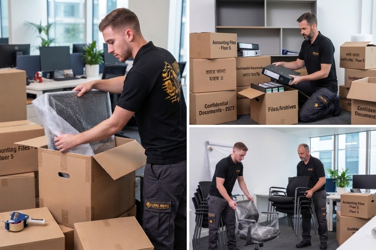 experienced office removal movers