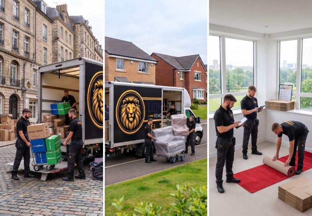 Experienced flat removal movers