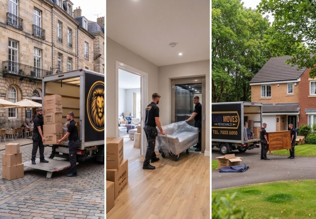 Flat removal and furniture moving