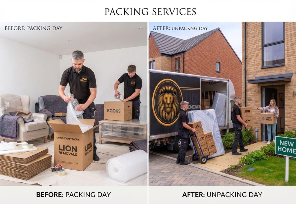 Complete Packing Services for Household Items