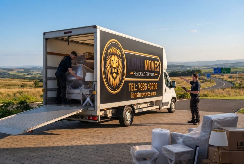 Long Distance Removals service with secure furniture transport