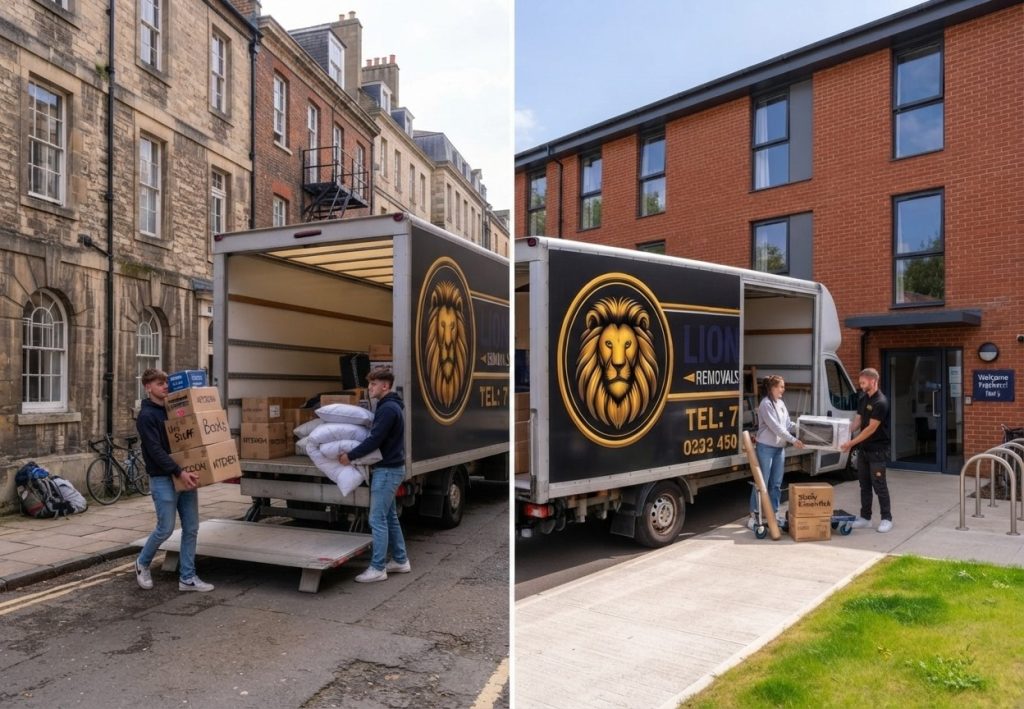 Reliable student removals team at work